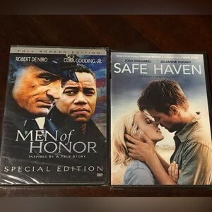 Men of Honor and Safe Haven DVD Set